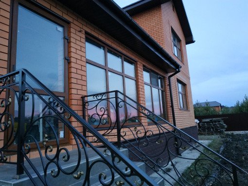 Установка готовых окон в коттедж